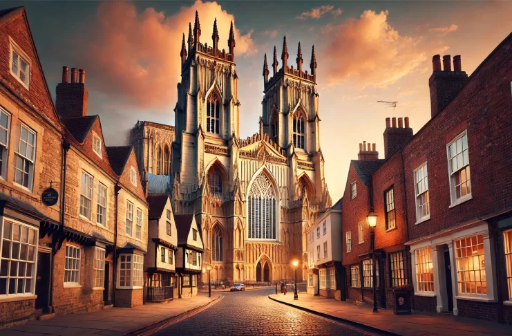 York has numerous beautiful streets to explore.